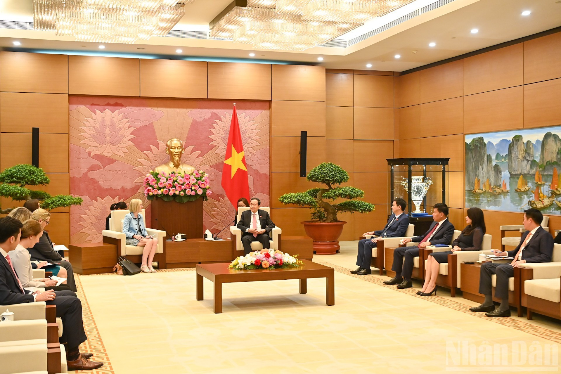 Vista del encuentro.