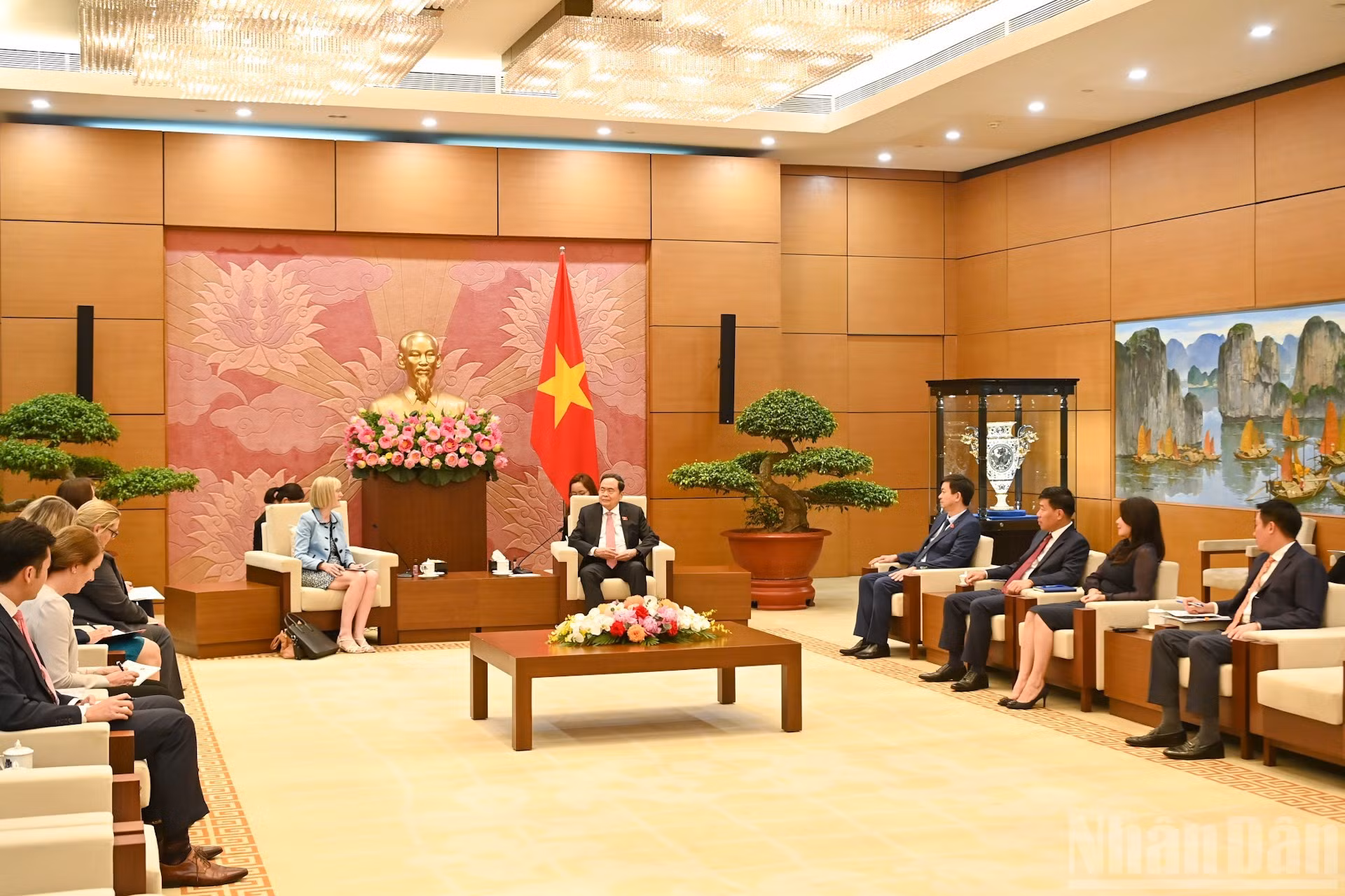 Vista del encuentro.