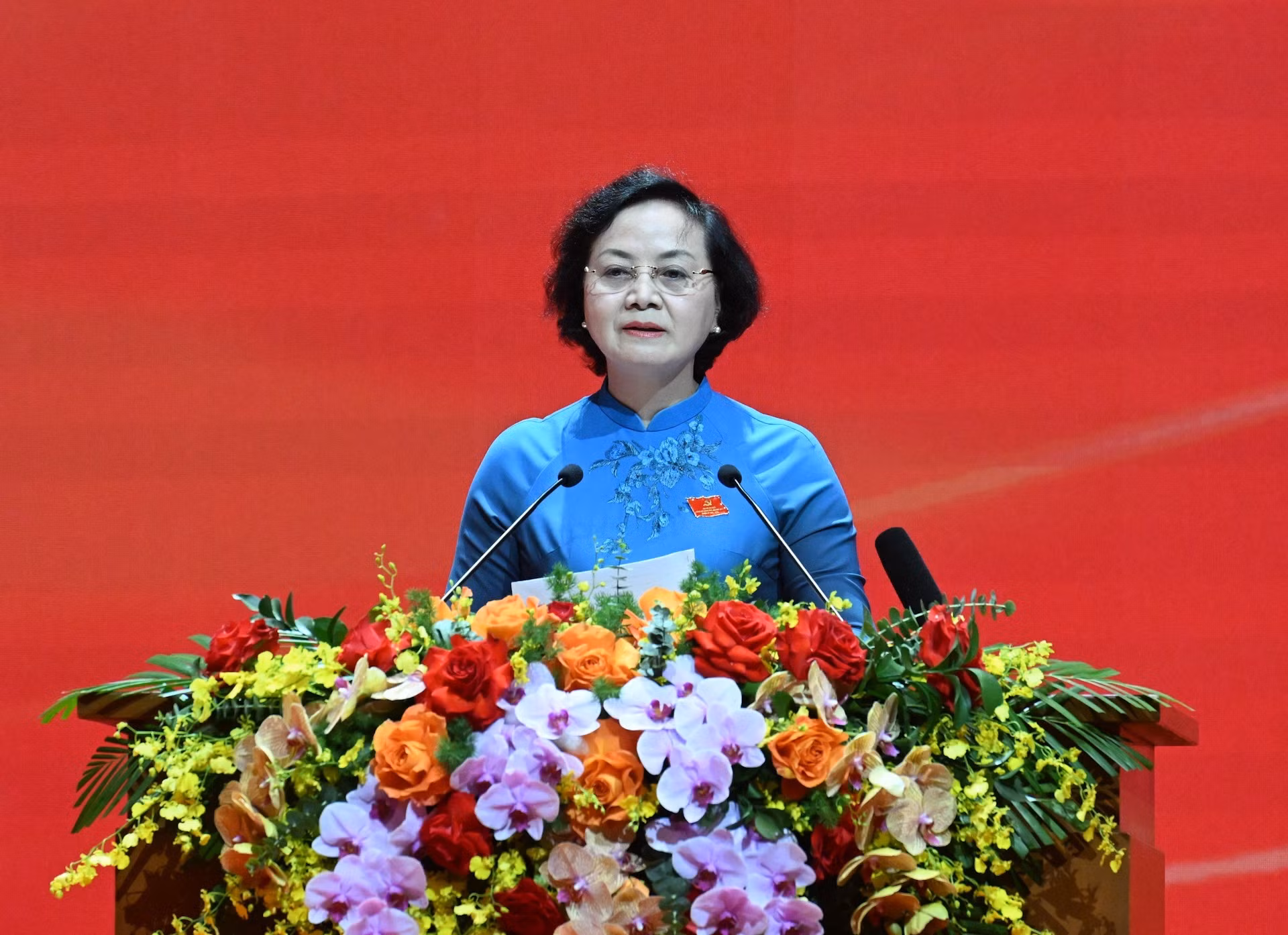 La ministra de Interior, Pham Thi Thanh Tra.