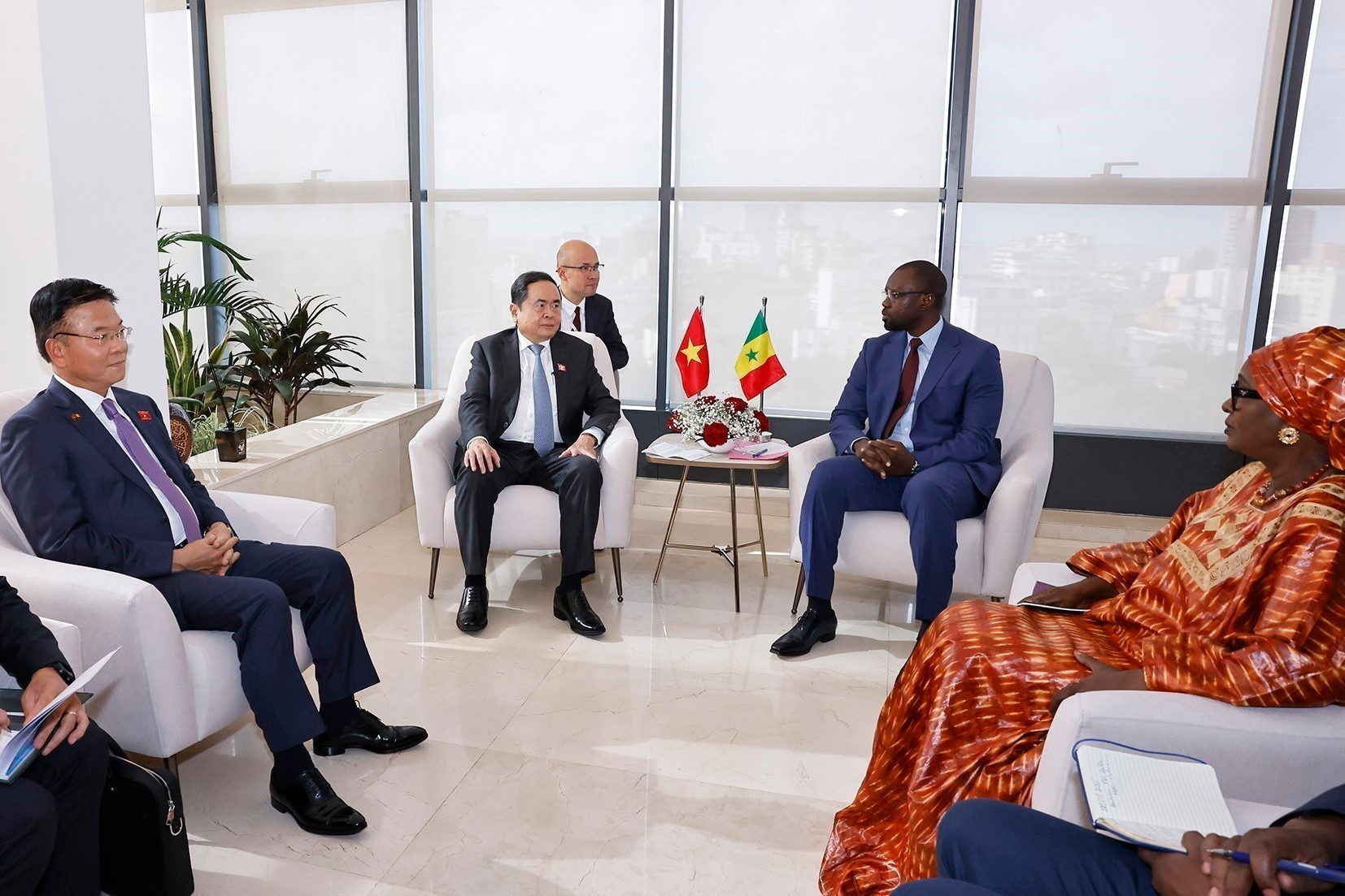 Vista del encuentro.