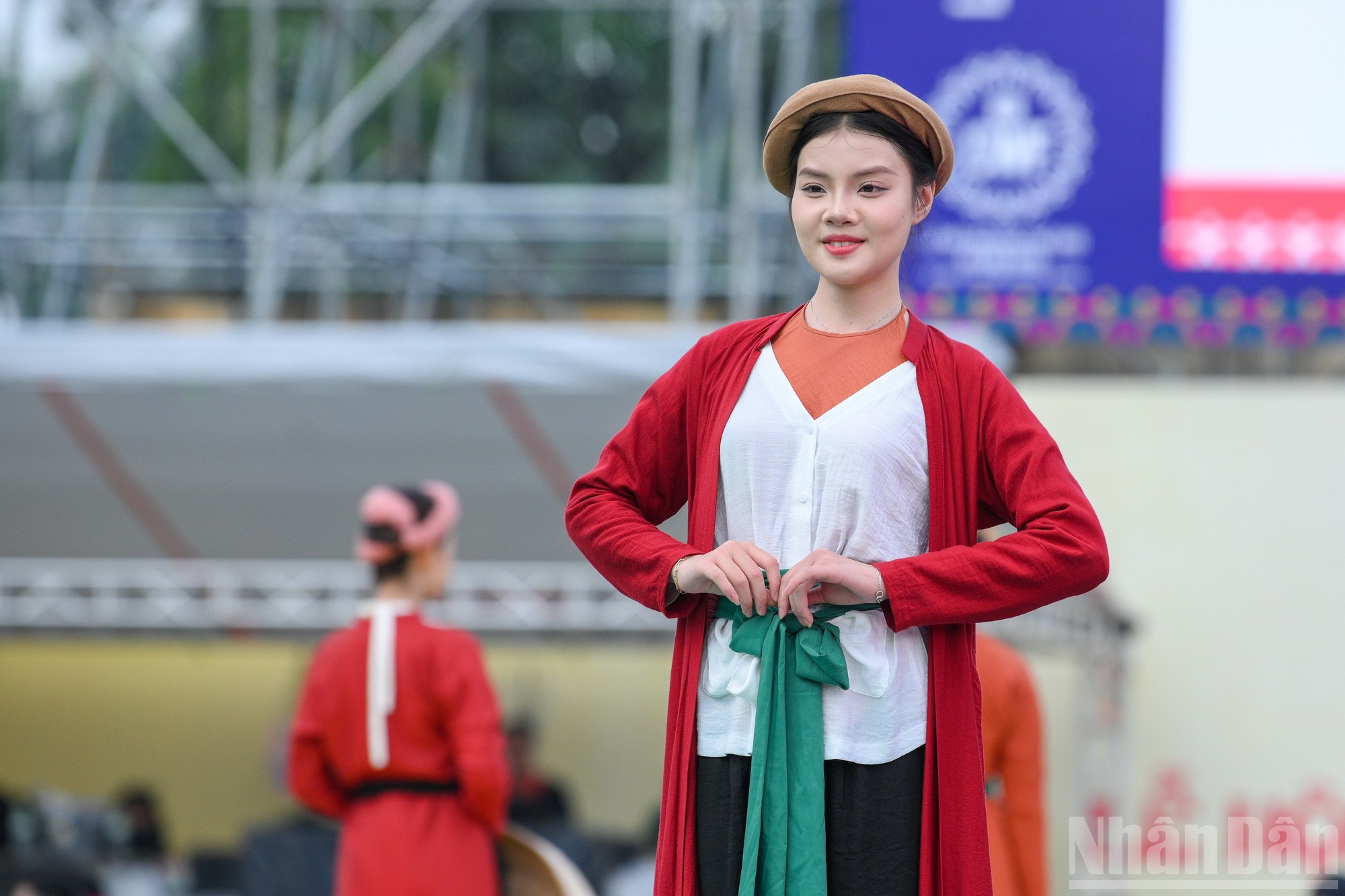 Trajes tradicionales antiguos de las mujeres vietnamitas.