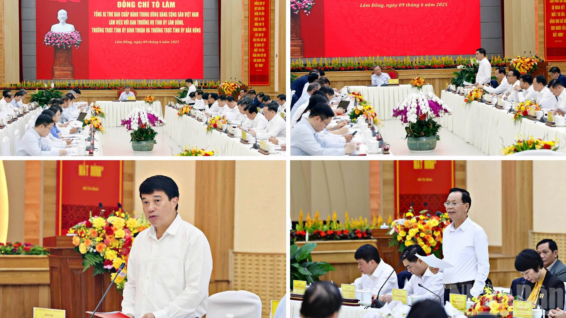 Funcionarios locales presentan informes.