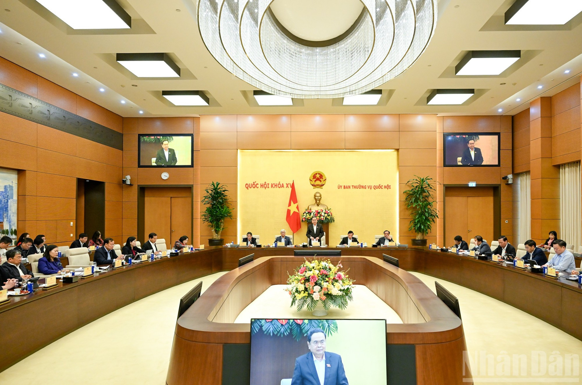 Vista de la reunión.