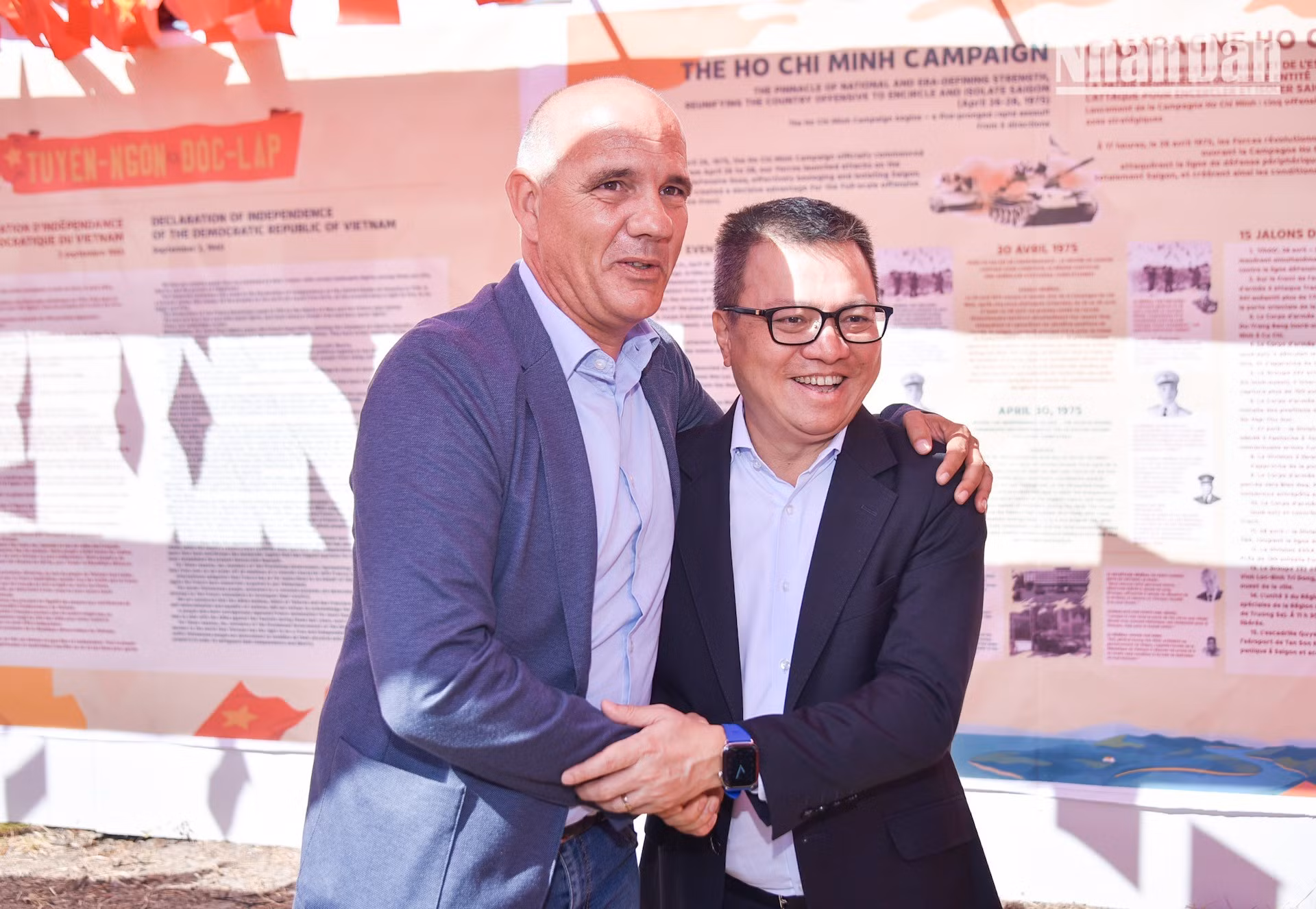 El presidente-editor Le Quoc Minh destaca que el Festival de Prensa Avante no solo es una fiesta cultural, sino también una excelente oportunidad para conectar a personas de diferentes países.