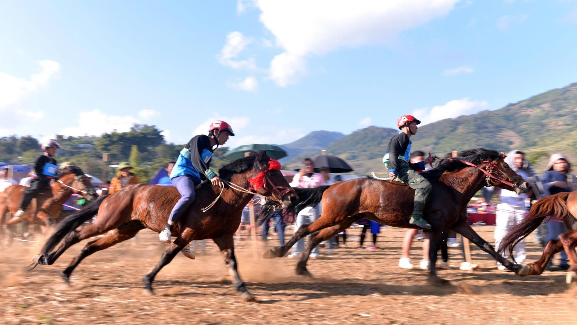 Comienza la carrera.