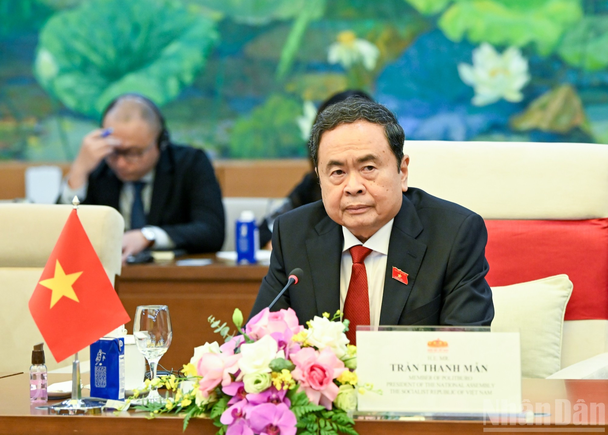 El titular de la Asamblea Nacional de Vietnam, Tran Thanh Man. El titular de la Asamblea Nacional de Vietnam, Tran Thanh Man.