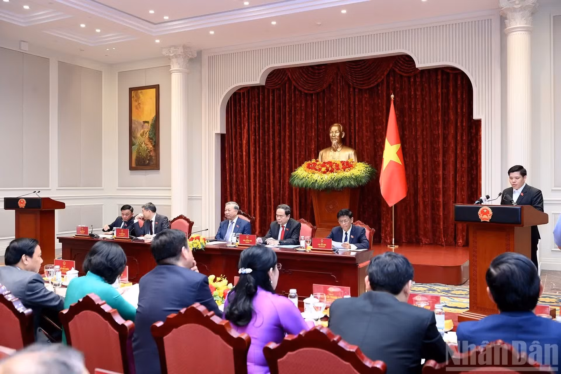 Vista del encuentro.