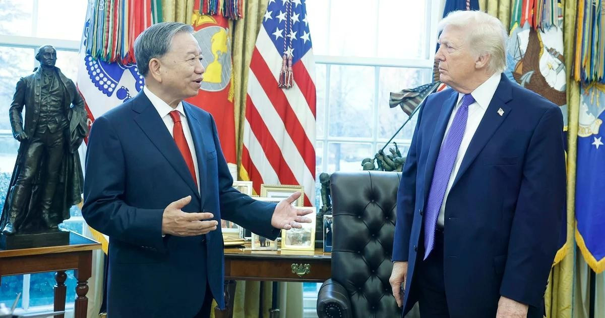 [Foto] Líder partidista de Vietnam se reúne con el presidente estadounidense Donald Trump