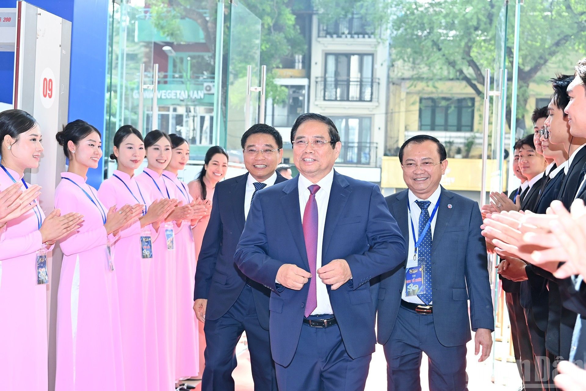 El premier Pham Minh Chinh asiste al evento. El premier Pham Minh Chinh asiste al evento.
