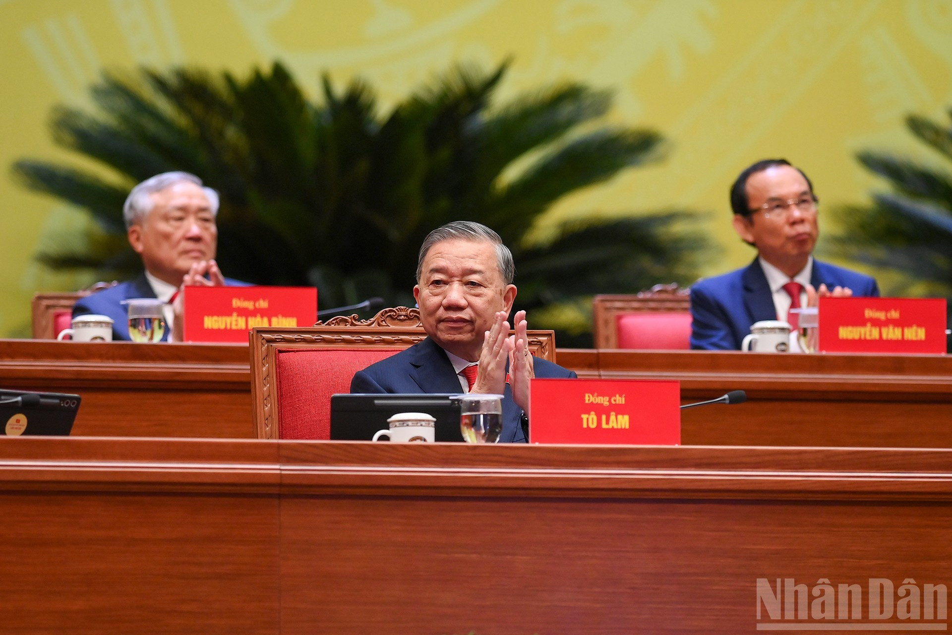 El secretario general del PCV, To Lam.