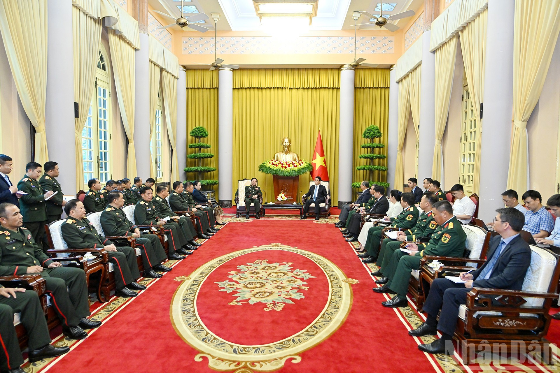 Vista del encuentro.