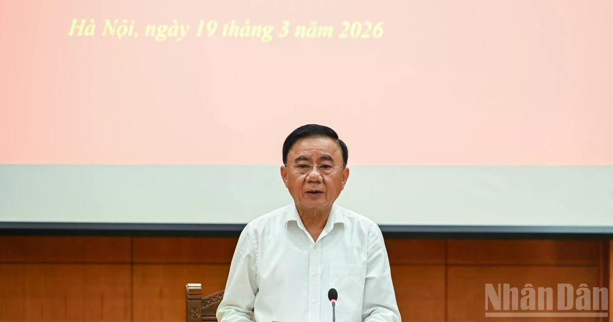 [Foto] Celebran primera sesión del Comité Directivo sobre desarrollo de cultura vietnamita