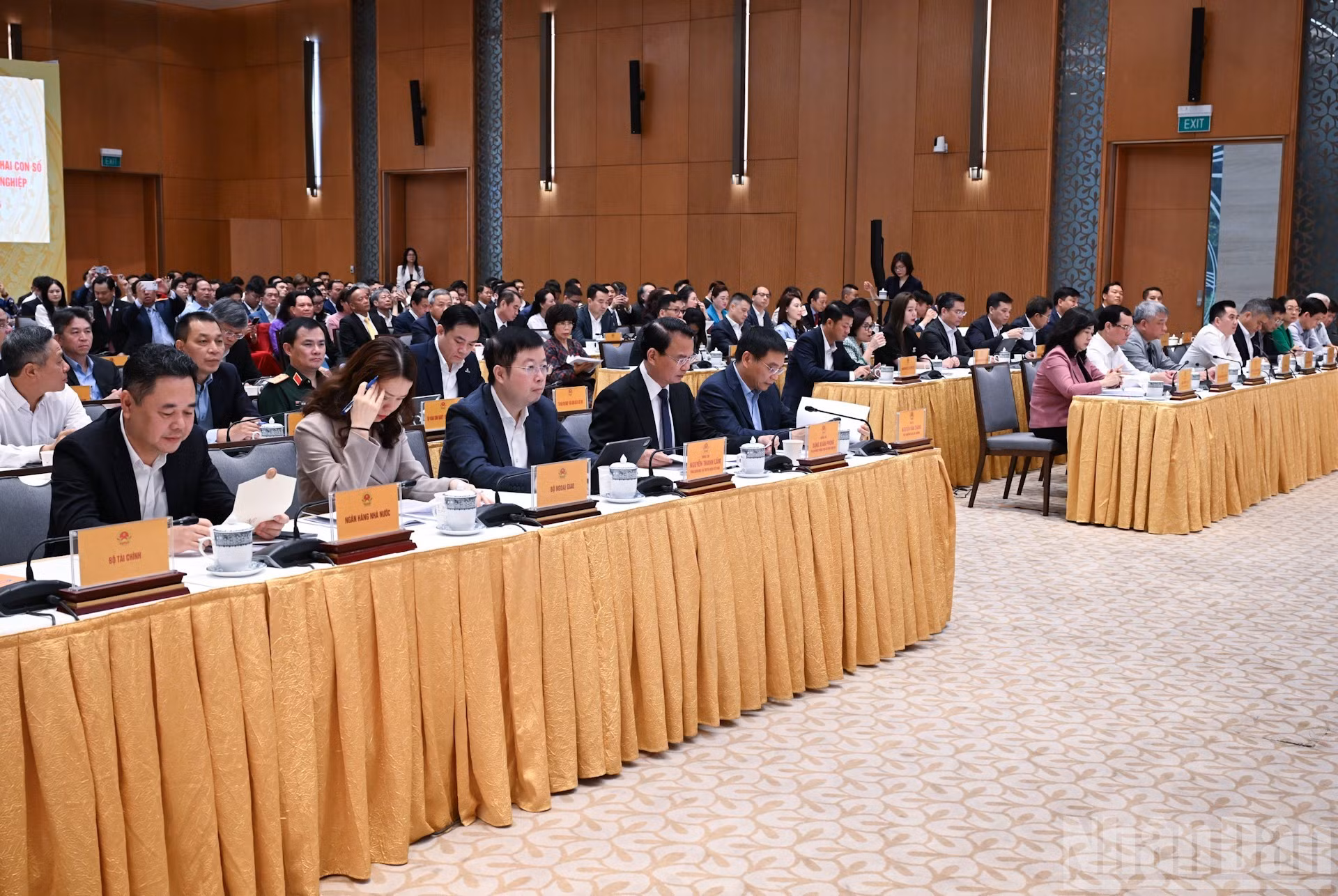 Asistentes a la conferencia.