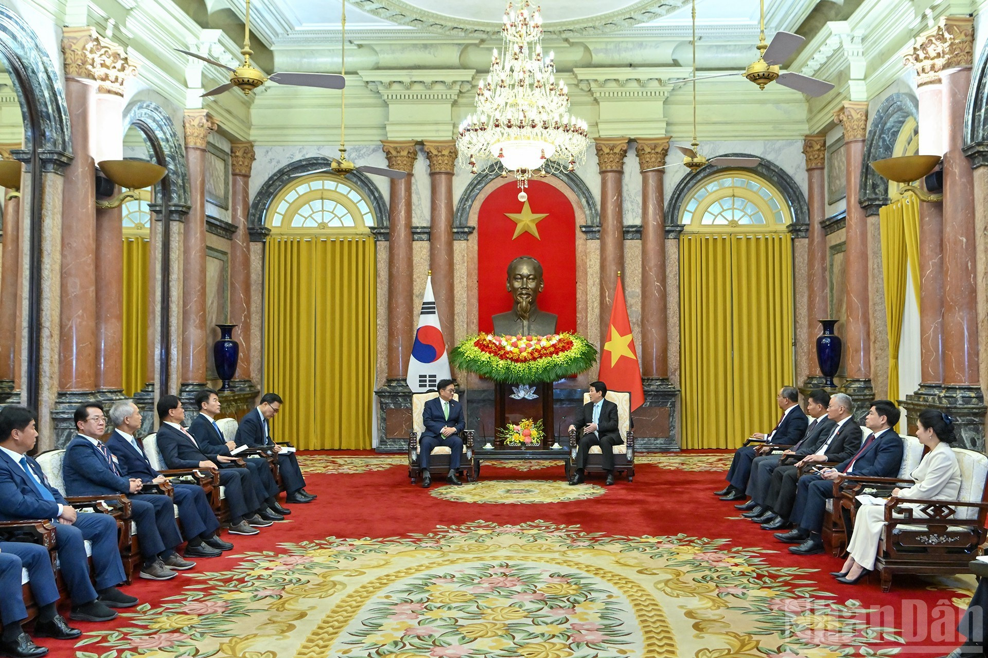 Panorama del encuentro.