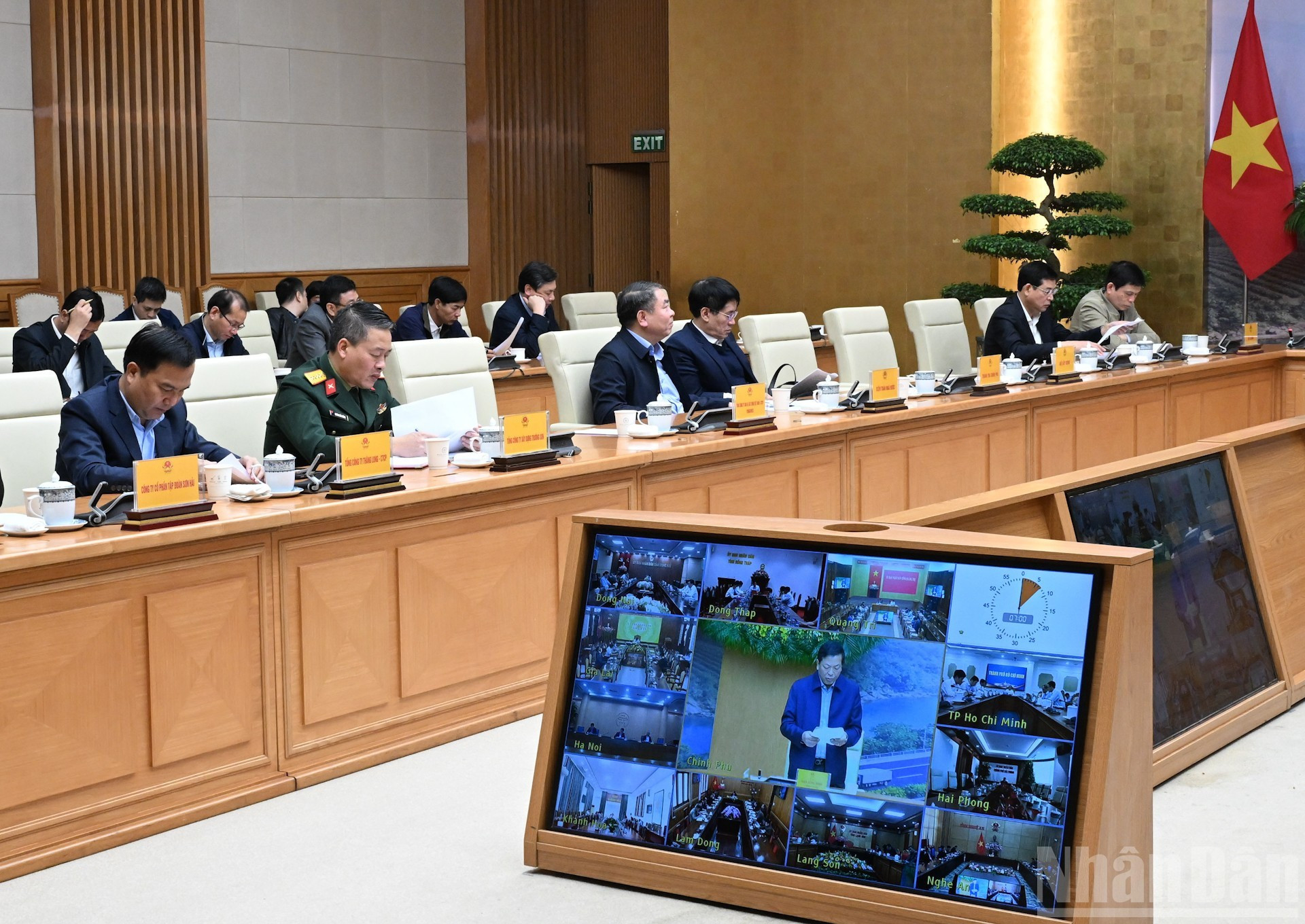 Asistentes a la reunión.