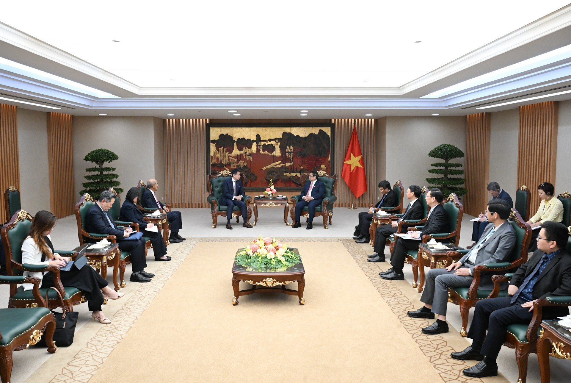 Vista del encuentro.