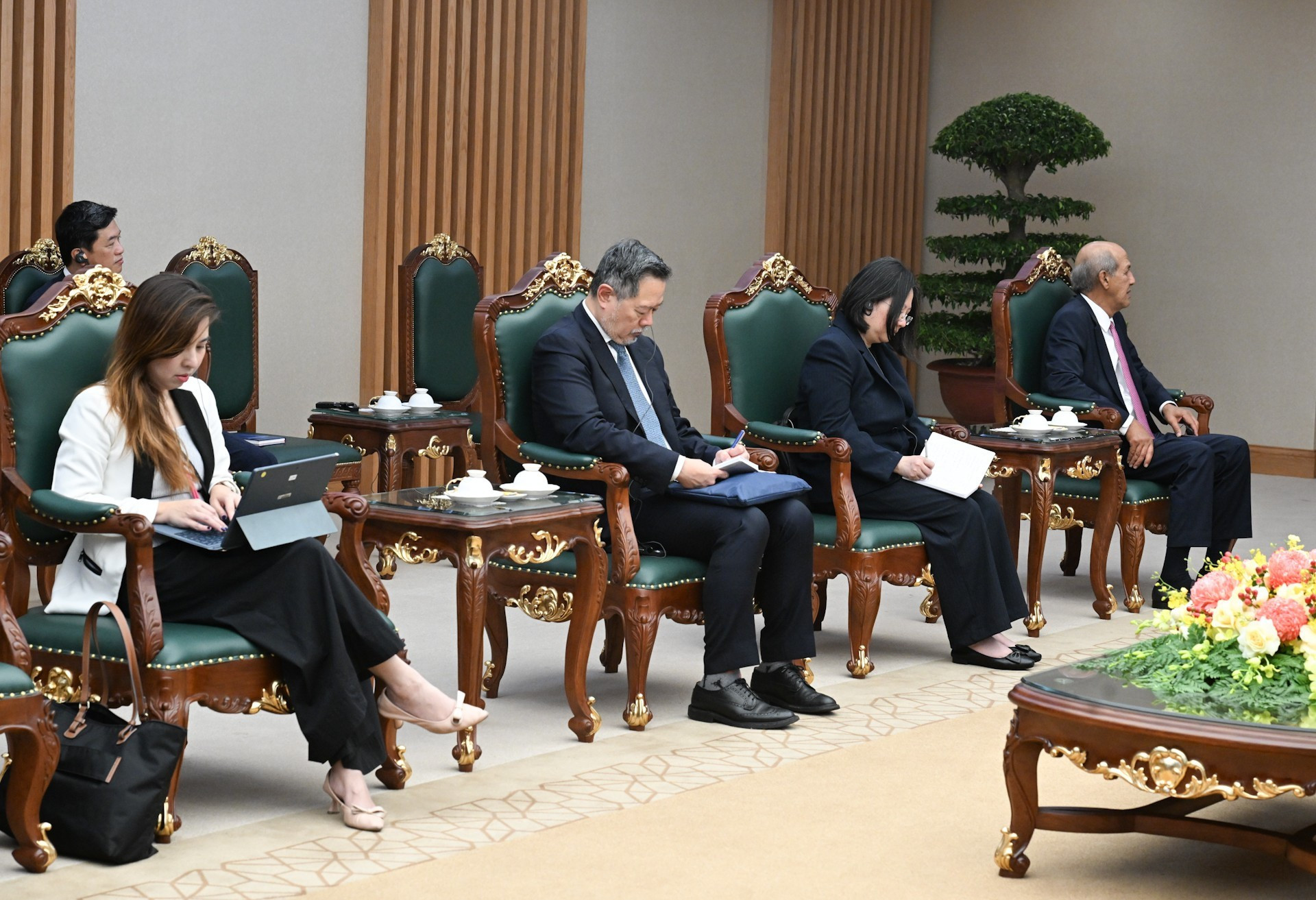 Delegados de la OMPI intervienen al encuentro.