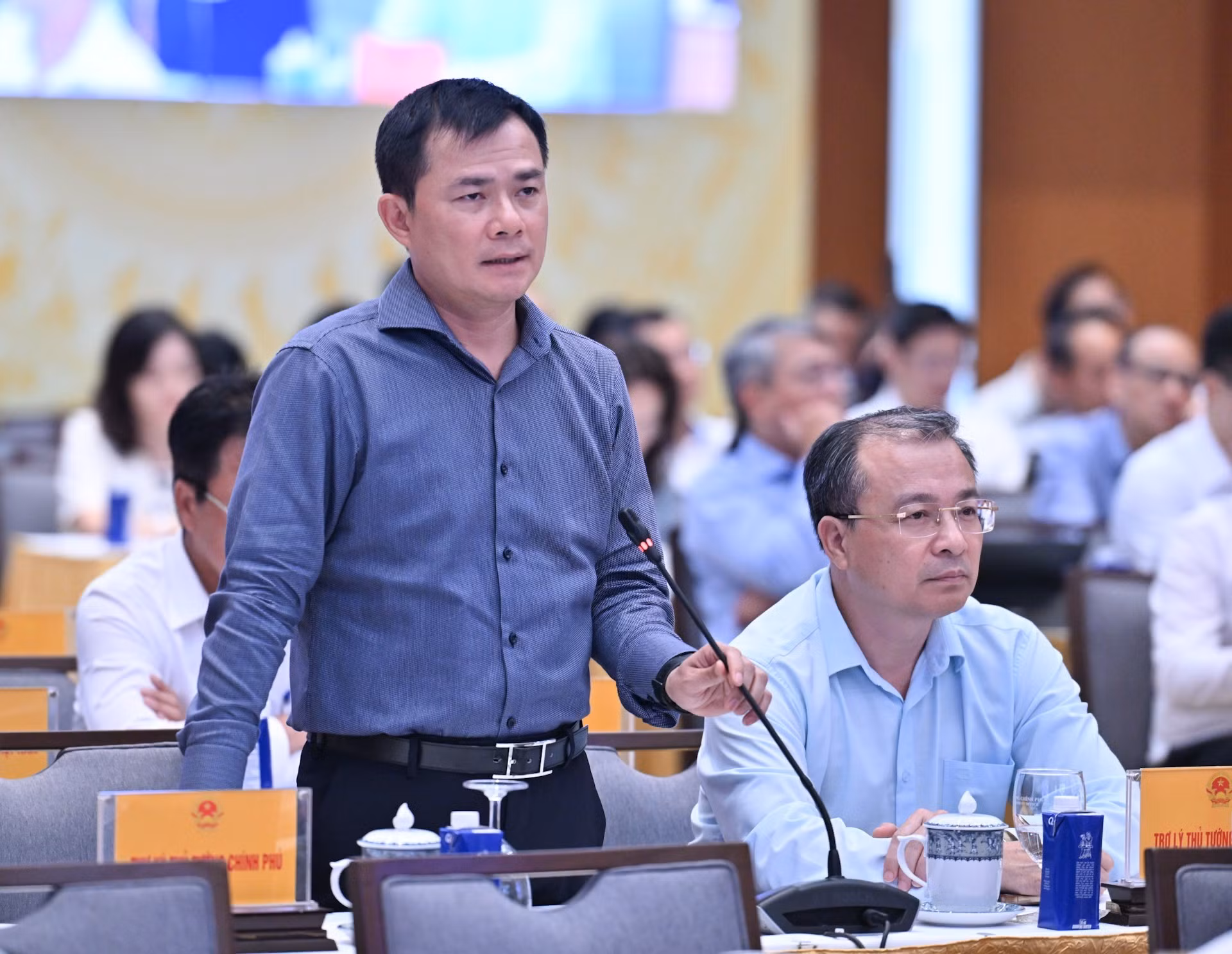 El director general del Grupo de Telecomunicaciones e Industria Militar Viettel, Tao Duc Thang.