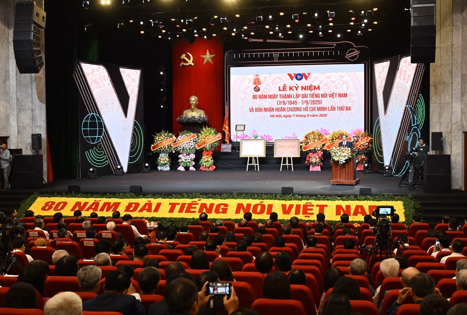 Vista de la ceremonia.