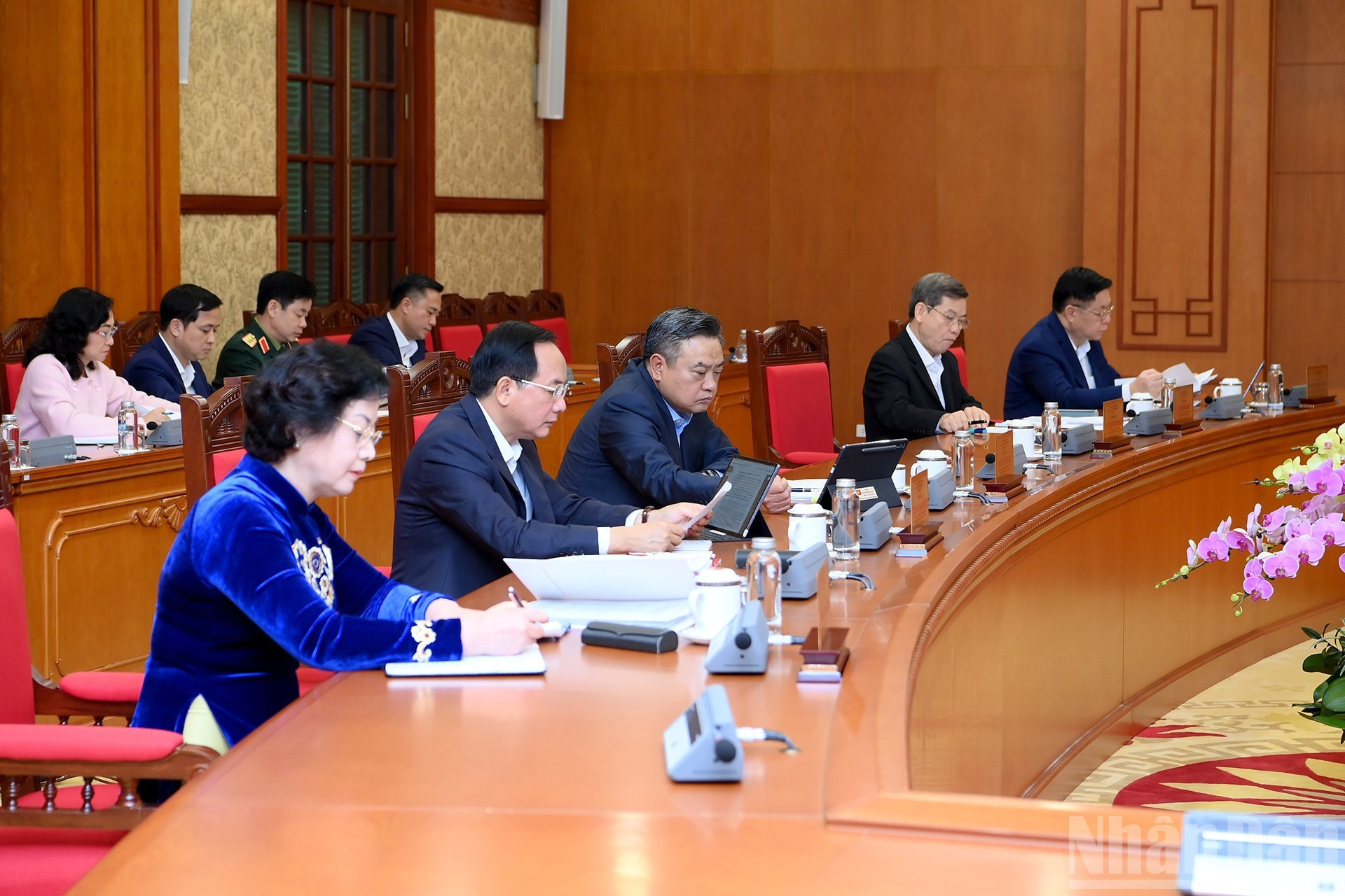 Asistentes a la reunión.