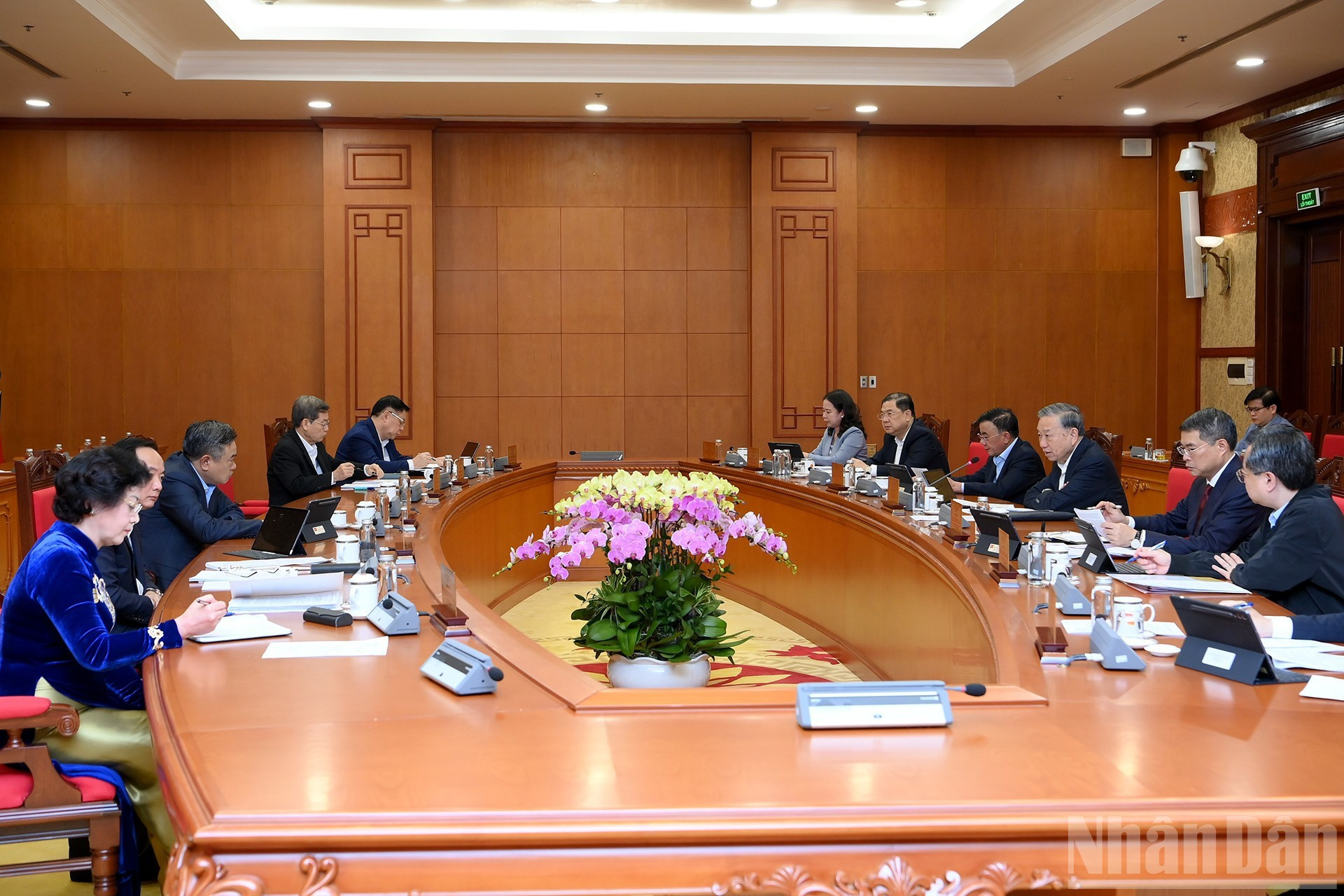 Visita de la reunión.