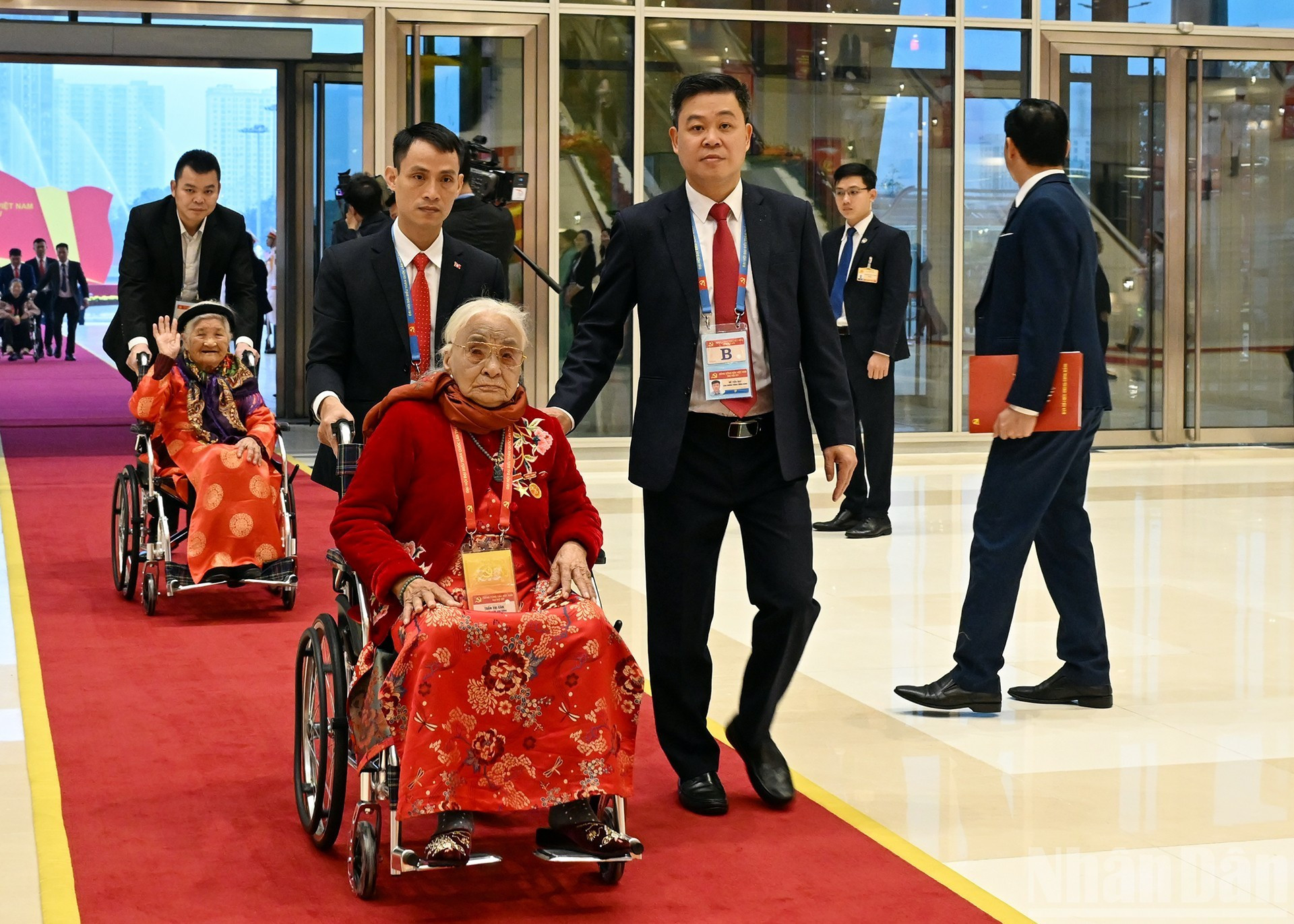 Invitadas al evento.