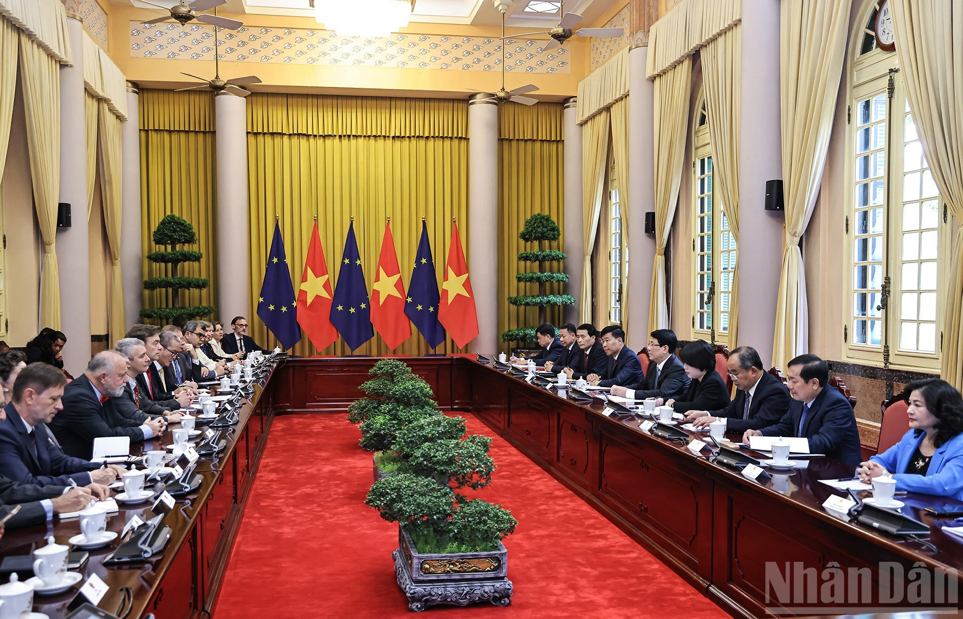 Vista del encuentro.