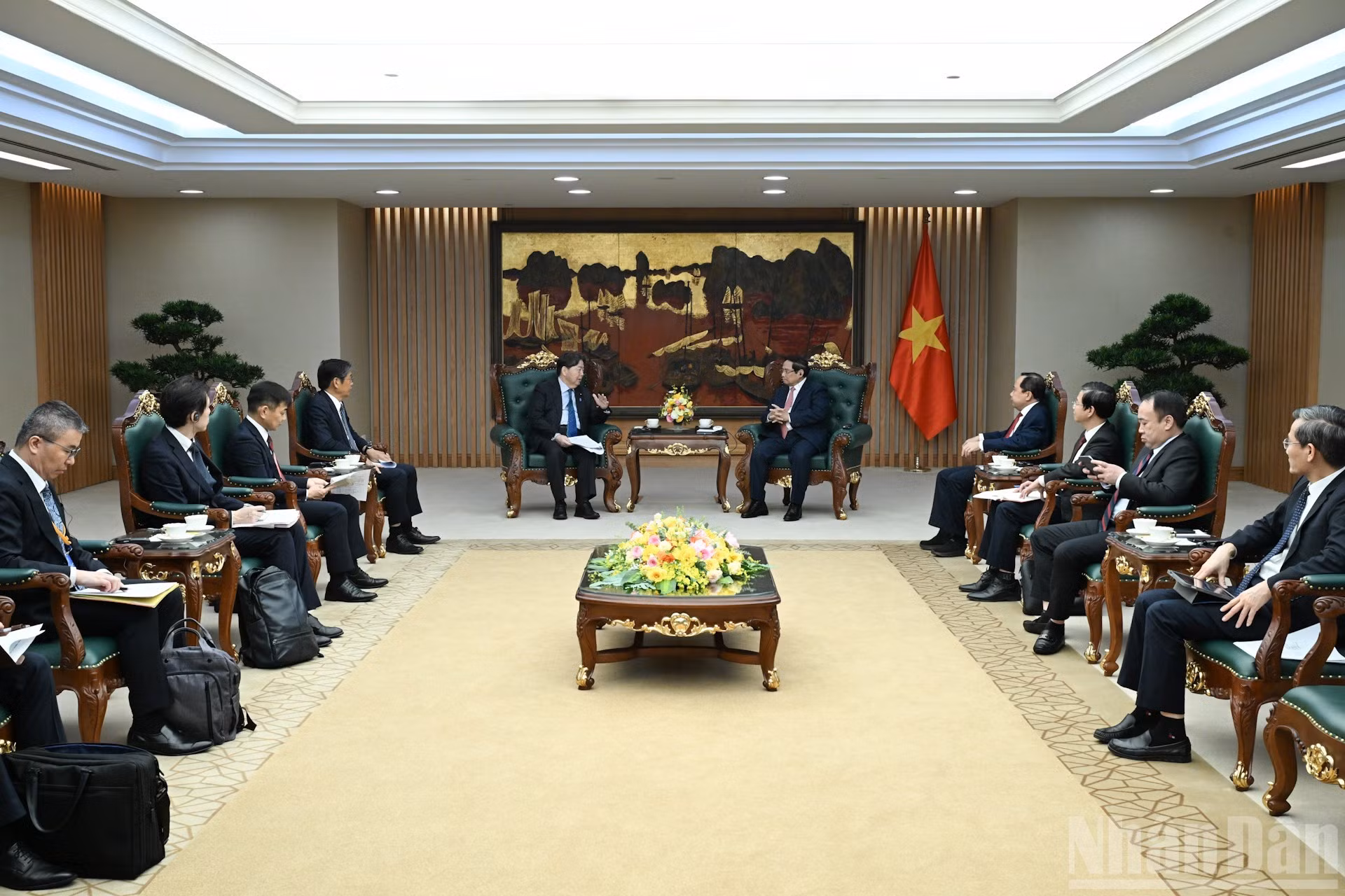 Vista del encuentro.