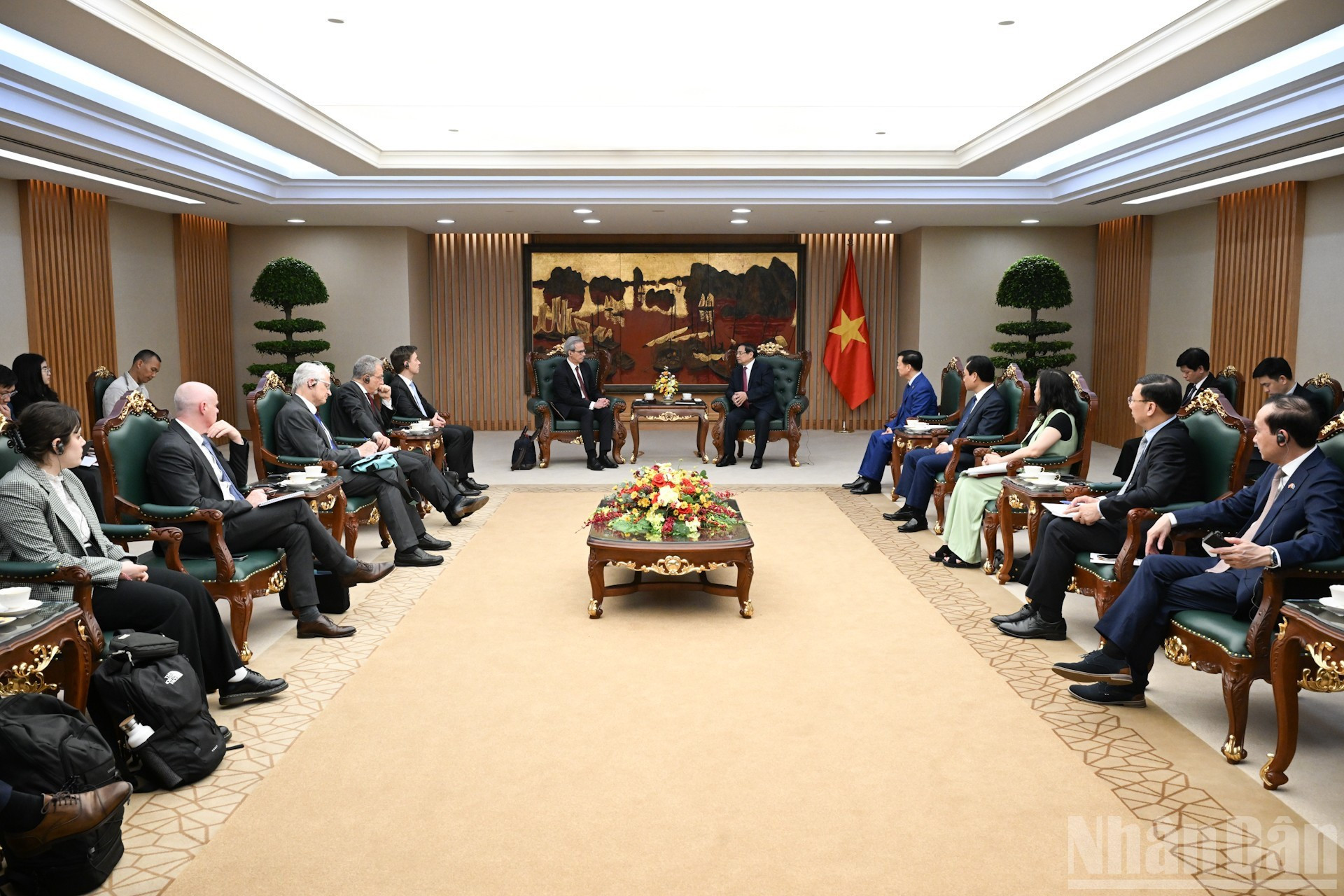 Vista del encuentro.