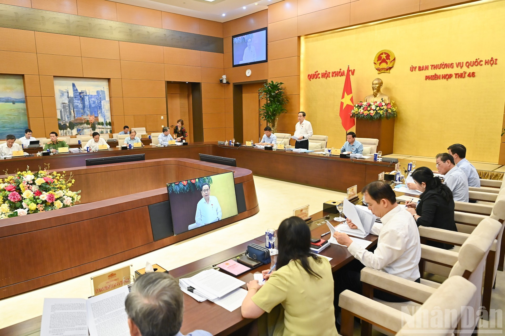 Vista de la reunión.