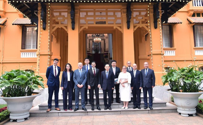 Delegados en la reunión. (Foto: Cancillería)