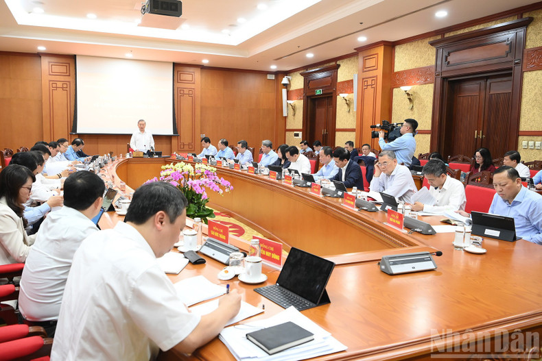 Vista de la reunión.