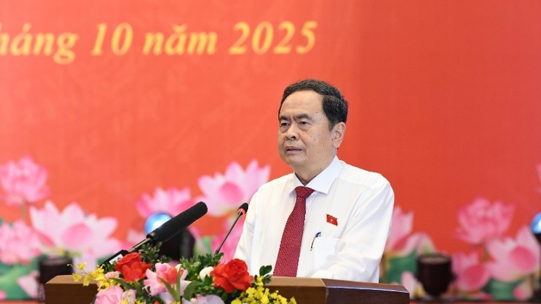 El presidente de la Asamblea Nacional, Tran Thanh Man. (Foto: Nhan Dan)