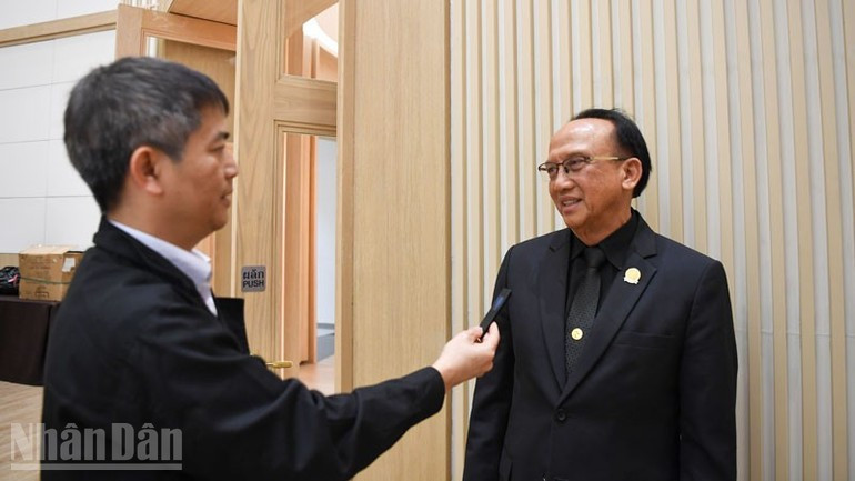 Nguyen Ngoc Thin, expresidente de la Asociación de Vietnamitas en Tailandia.