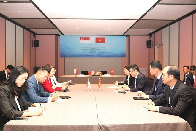 Panorama del encuentro. (Foto: VNA) Panorama del encuentro. (Foto: VNA)