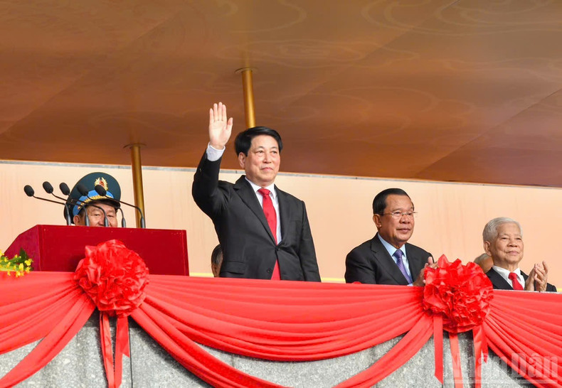El presidente Luong Cuong. El presidente Luong Cuong.