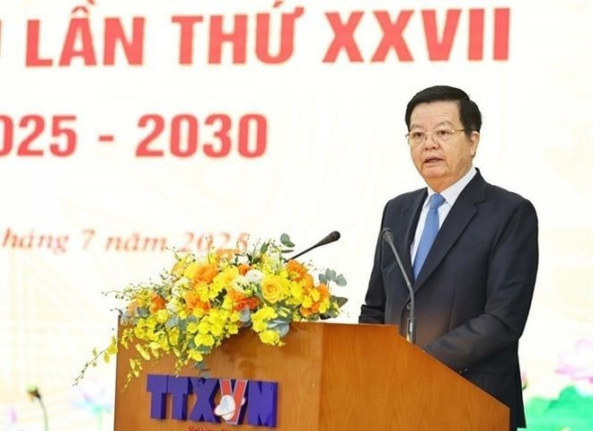 El vicepremier Mai Van Chinh habla en el evento (Foto: VNA) El vicepremier Mai Van Chinh habla en el evento (Foto: VNA)
