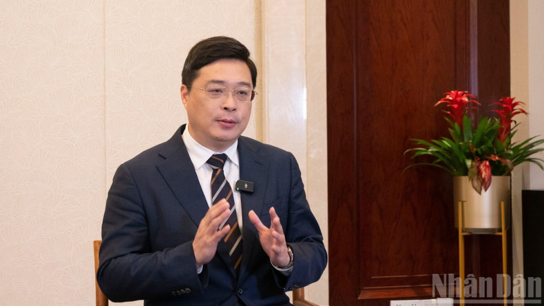 Wei Tao, presidente del Gobierno regional de Guangxi.