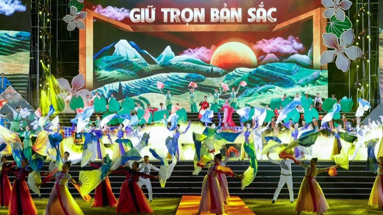 Una actución artística en el evento. (Foto: VGP)