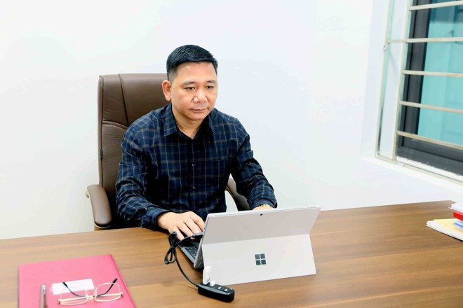 El subsecretario permanente del Comité partidista de la comuna de Binh Thuan, Lo Van Thoa. (Foto: VNA)