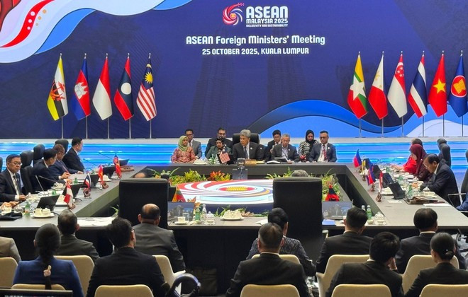 En la reunión de Cancilleres de la Asean (Foto: VNA) En la reunión de Cancilleres de la Asean (Foto: VNA)