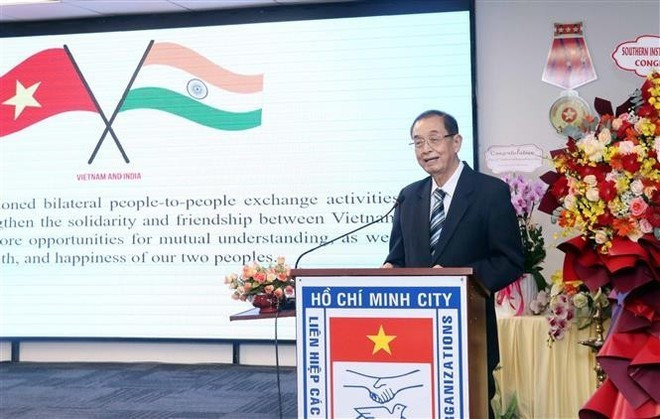 Huynh Thanh Lap, presidente de la Asociación de Amistad Vietnam-India en Ciudad Ho Chi Minh. (Foto: VNA) Huynh Thanh Lap, presidente de la Asociación de Amistad Vietnam-India en Ciudad Ho Chi Minh. (Foto: VNA)