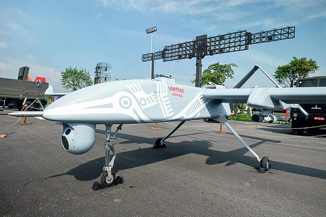 Un modelo de UAV producido por Viettel. (Foto: thanhnien.vn)