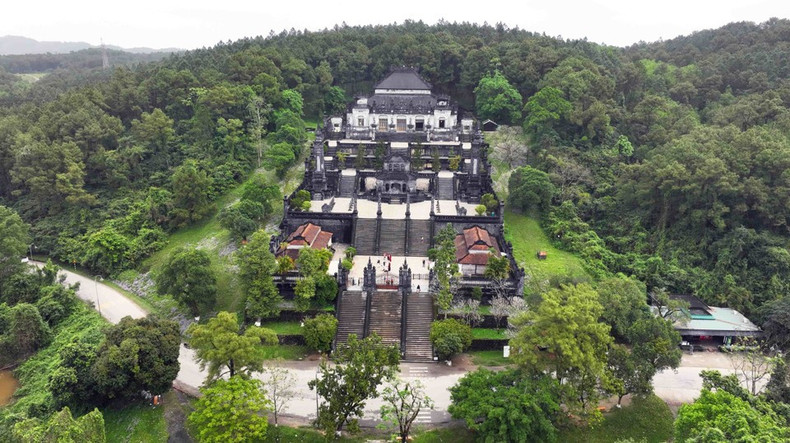 Tumba de Khai Dinh. Foto: VNA