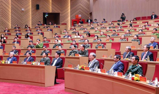 Delegados en la ceremonia de firma (Foto: VNA)