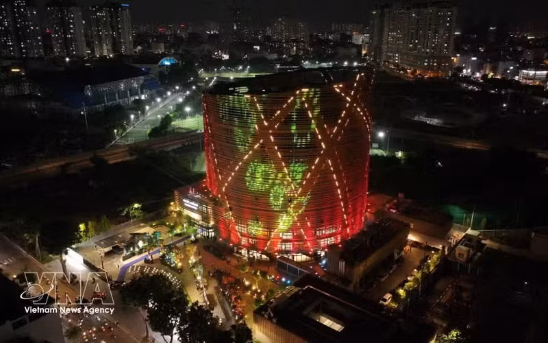 El Circo y el Salón de Espectáculos Multiusos Phu Tho se espera convertirse en un destino destacado de la vida nocturna de Ciudad Ho Chi Minh. (Foto: VNA)
