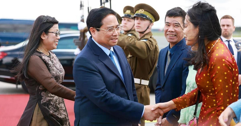 [Foto] Primer de Vietnam concluye visita oficial a Estonia 