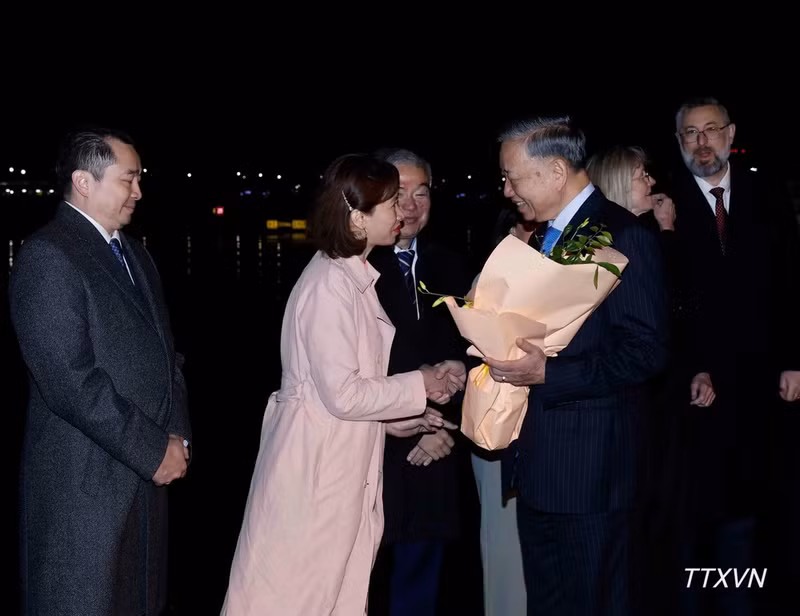 El máximo dirigente de Vietnam, To Lam, inicia una visita de Estado a Australia.