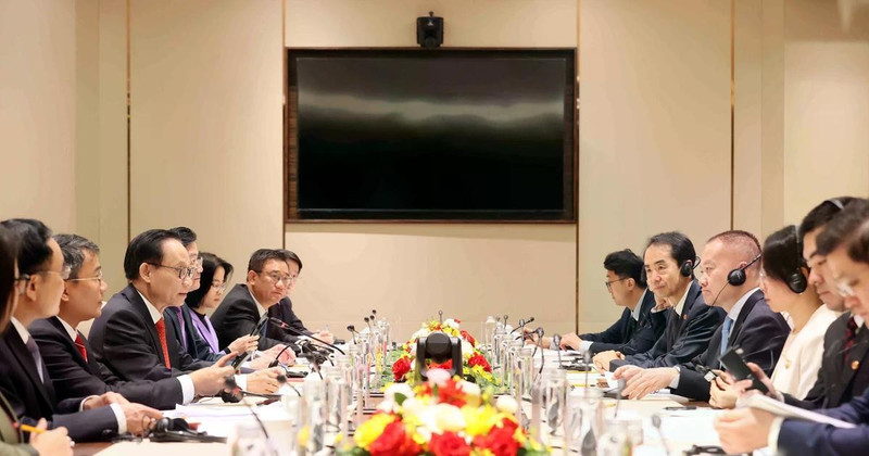 Panorama de la reunión. (Fuente: VNA)