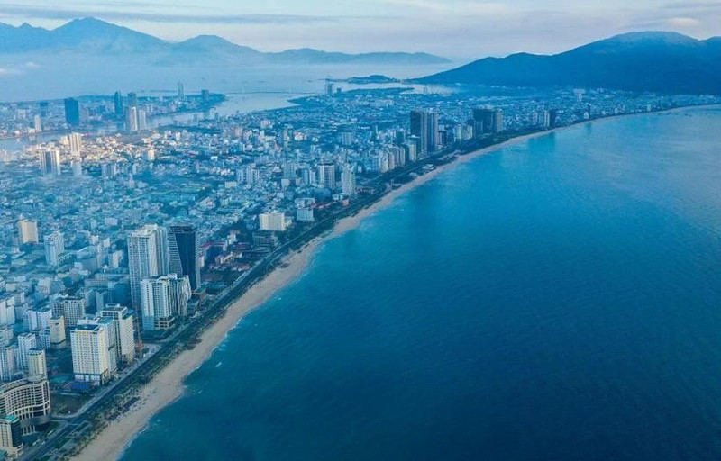 En la playa de My Khe. (Fuente: VNA)